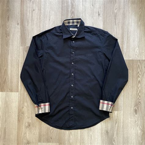 burberry button up fake|authentic Burberry button up shirt.